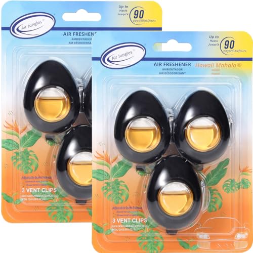 Car Air Freshener Vent Clip 3 Ct (3 Count (Pack of 2))