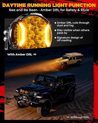 V Ultra Series 5" 172W Amber Off (5-inch, Amber)