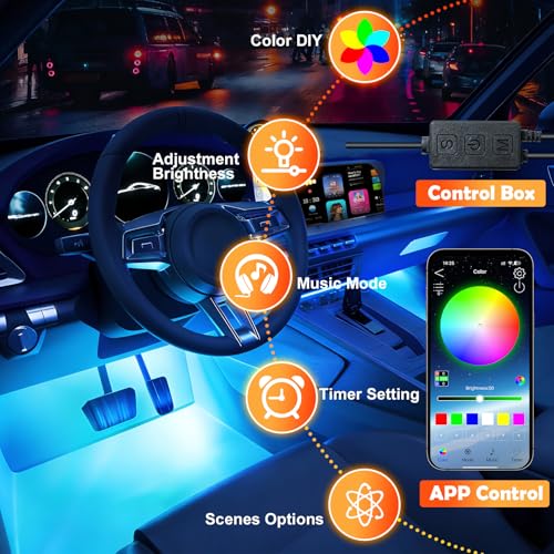 Car Led Interior Lights (18SMD 2IN2 / Solid Silicone Material)