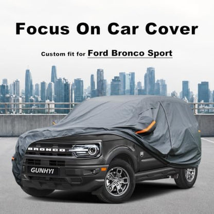 Premium Car Cover Custom Fit Ford Bronco Sport (08 Ford / 8.01 Ford Bronco Sport)
