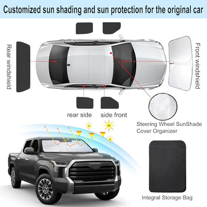Window Shades for Toyota Tundra 2022 (Toyota Tundra 2022-2026)