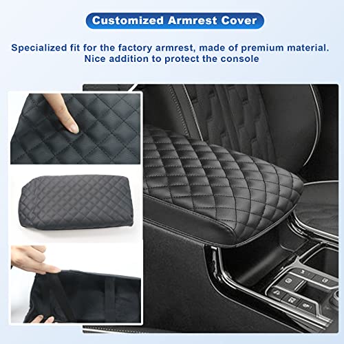 Center Console Cover Armrest Cover Center Console Pad for 2021 2022 Sorento Car Interior Accessories Arm Rest Protective Cover Scratch Resistance (for Sorento)
