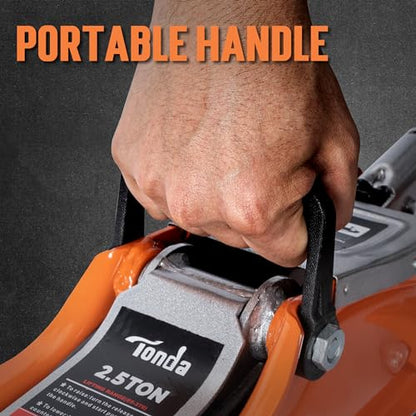 2.5 Ton Low Profile Floor Jack (ORANGE)