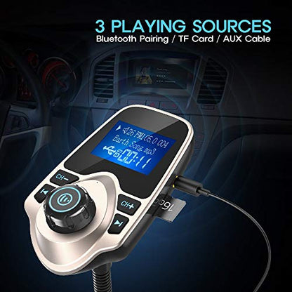 Bluetooth 5.4 Car Adapter (Golden)