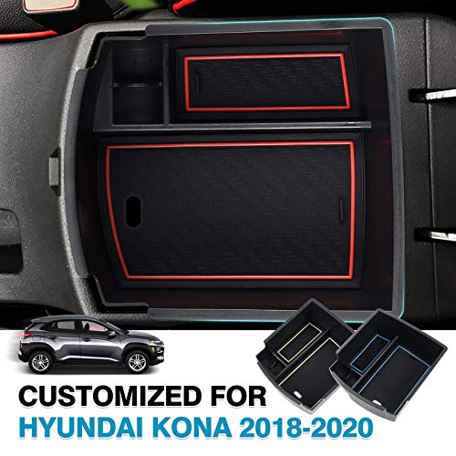 Center Console Organizer for Hyundai Kona 2018 (2018-2023 Hyundai Kona)