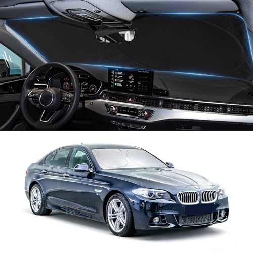 for BMW 5 Series Windshield Sun Shade Sunshade Custom Fit for BMW 5 Series G30 G31 2011 (Fit 5 Series 2011-2016)