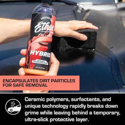 Ethos Hybrid Ceramic Rinseless Car Wash (16 Fl Oz (Pack of 2))