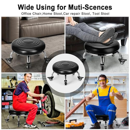 Low Rolling Stool (Style 2)