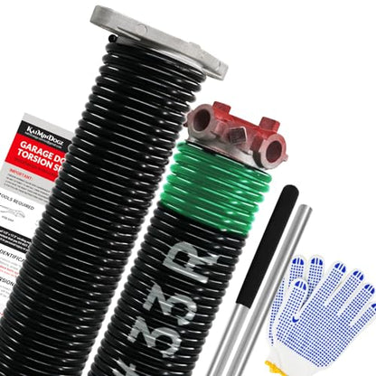 Pair of 1.75" Garage Door Torsion Springs Set with Non (0.243X1.75"X33")