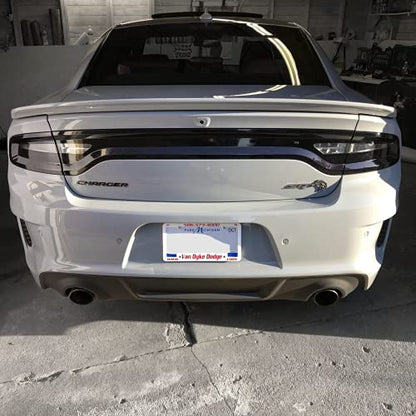 Extra Wide Headlight Taillight Vinyl Tint Wrap 16 Inch x 48 Inch 2 (16" x 48" 2-roll Pack / Dark Smoke)