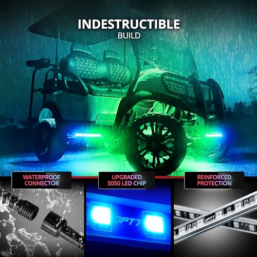 Aura DreamColor 12V Golf Cart Underglow Chasing Light w (3. Golf Cart)