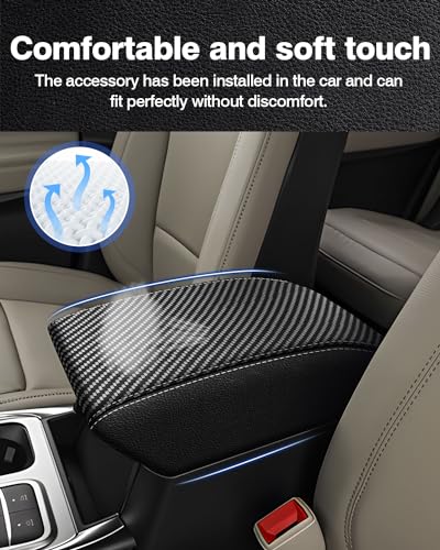 Center Console Cover for Ford Explorer 2020 (8)20-26|Explorer|Carbon Pattern,Regular)