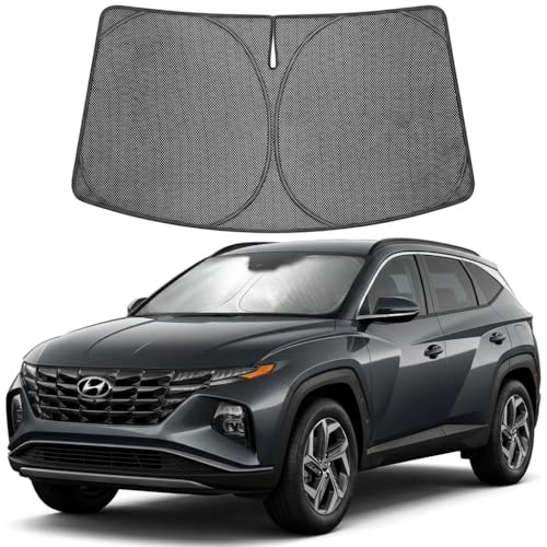 Custom Fit Car Windshield Sun Shade for 2022 (2022-2026 Hyundai Tucson)