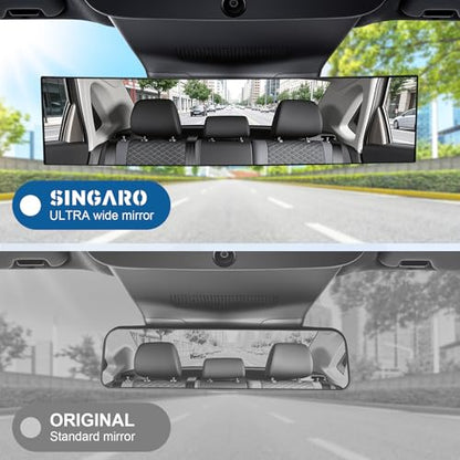 Panoramic Car Rear View Mirrors (12Inch)