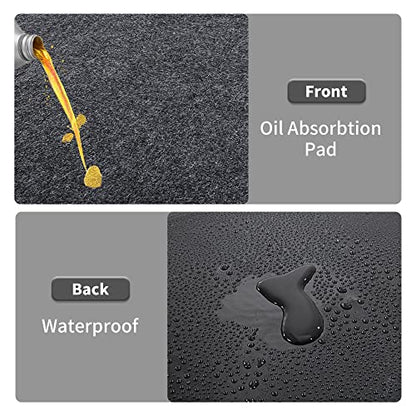 Garage Floor Mats for Under Car (18'x7'9'')