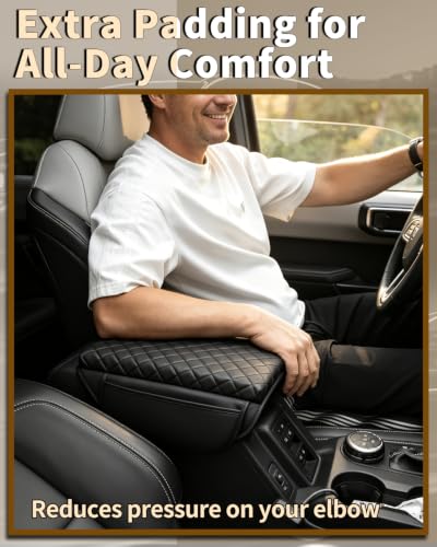 Center Console Armrest Cover for Ford Bronco 2021 (Bronco)