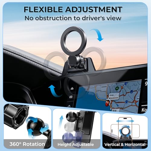 Car Phone Holder for BMW X5 2019 (Fit for 19-23 X5 & 20-23 X6 & 19-22 X7, 12.3-Inch)