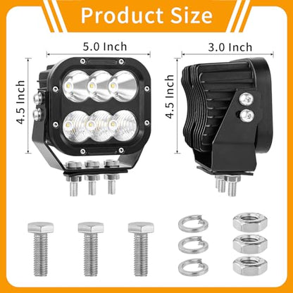 LED Off Road Lights (5 Inch Cube)