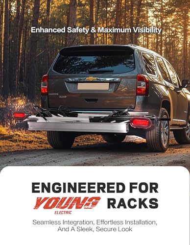 Young Bike Rack Brake Light & Plate Kit