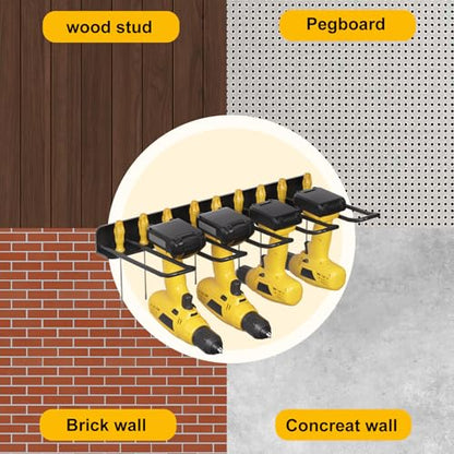 Power Tool Organizer Wall Mount (Black S)