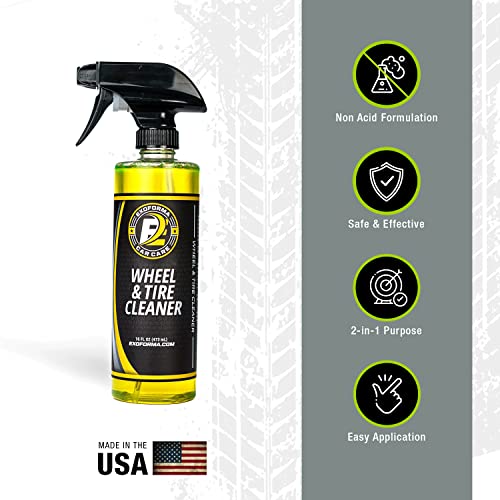Wheel & Tire Cleaner (16 Fl Oz (Pack of 1))