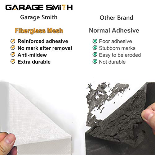Garage Wall Protector Car Door Protectors Foam Wall Bumper Pad (White)