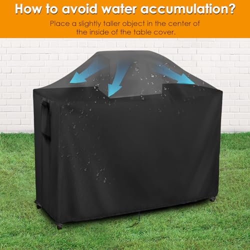Outdoor Prep Table Covers Waterproof 72''L x 24''W x 55''H