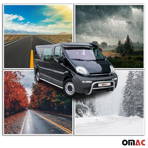 Front Windshield Sun Visor Protector for Mercedes Metris 2016 (Metris 2016-2024 / Sun Deflector)