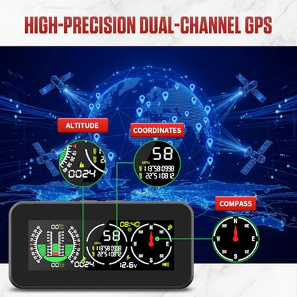 GPS Car Digital Inclinometer for Off Road Vehicles (M60)