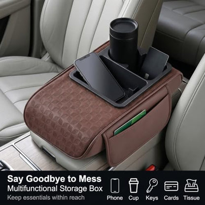 Car Armrest Cushion (1 PC / Coffee)