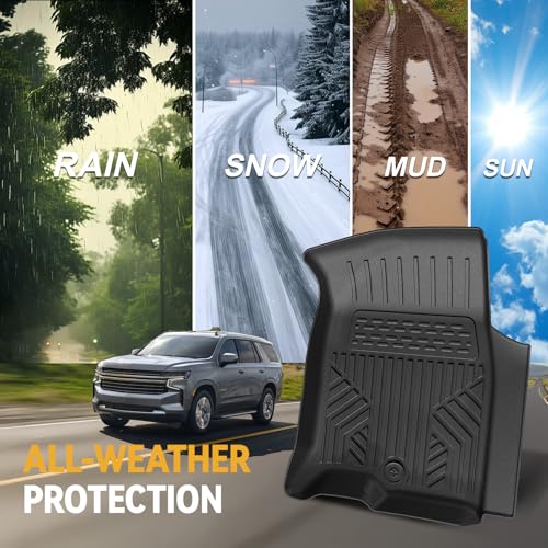 Floor Mats for 2021 (For Chevy Suburban/GMC Yukon XL | 2021-2026)