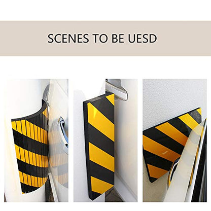 Garage Wall Protector Foam Wall Bumper Corner Guard for Parking Lot 4 Pack (Yellow / 4 pack)