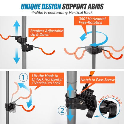 4 Bike Rack Bicycle Rack