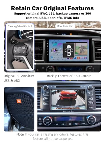 Android Car Stereo for Toyota Highlander 2014