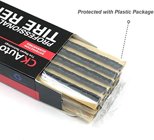 30 pcs 8" Black Tire Repair Strings Tire Repair Plugs (Black / 8" x φ0.236" 30pcs)