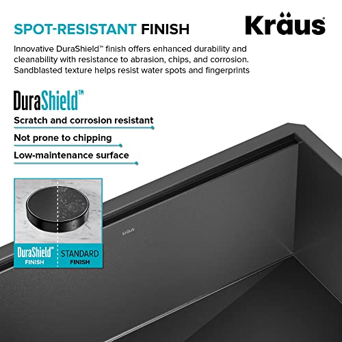Kore Workstation 27 (PVD Gunmetal / 27 inch / Sink)