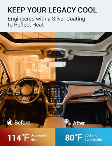 Custom Fit Car Windshield Sun Shade for 2020 (2020-2025 Legacy)