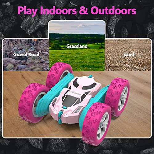 Pink Remote Control Car for Girls (Pink / Standard (Headlights))