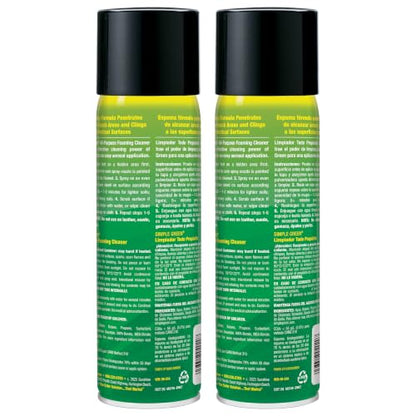 All Purpose Foaming Aerosol Cleaner (20 Ounce (Pack of 2))