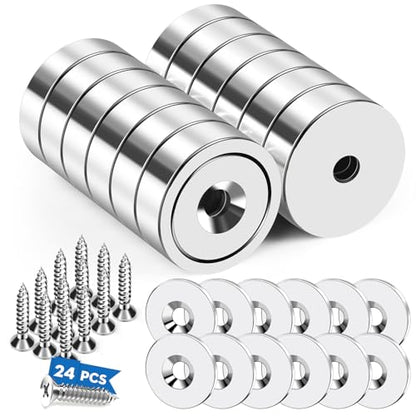 Magnets Neodymium Magnet 20LBS Strong Heavy Duty Rare Earth 12 P (20 lbs)