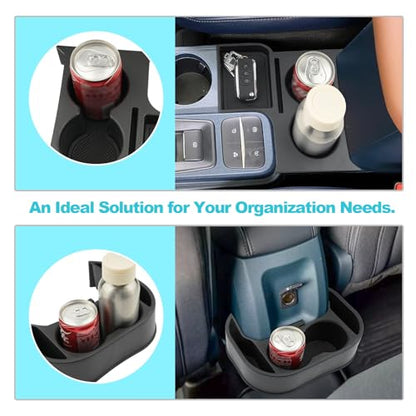2022 2024 Maverick Car Cup Holder Organizer for Maverick Center Console CupHolders Expander Fit for First Row and Second Row 2022 2023 2024 Maverick Pickup Truck Interior Accessories (Cup Holder Organizer)