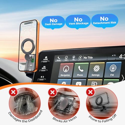 Car Phone Holder for Honda Accord 10th Gen 2022 2021 2020 2019 2018 (Fit for 2018-2022 Accord, 8-Inch)