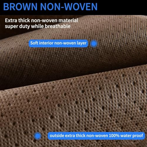 Car Cover Waterproof All Weather (Brown / CL: for Coupe (Length 183"-193"))