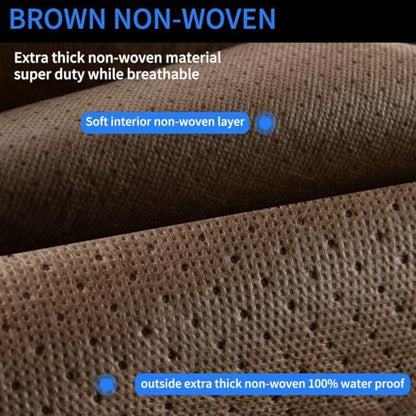 Car Cover Waterproof All Weather (Brown / CL: for Coupe (Length 183"-193"))