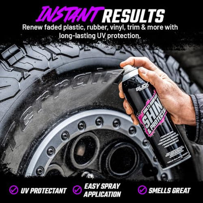 Shine & Protectant High Gloss Coating Spray (17.35 Fl Oz (Pack of 3))