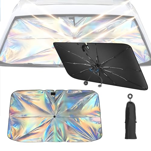 Car Windshield Sun Shade Umbrella (49"x25")