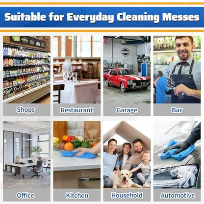 Microfiber Cleaning Cloth (200 Pack)