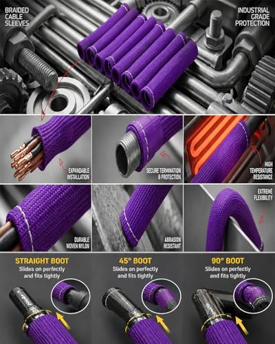 Spark Plug Wire Cover Replacement (Purple)