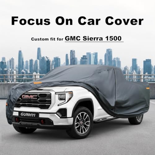 Premium Truck Cover Custom Fit GMC Sierra 1500 Crew Cab Short Bed (09 GMC / 9.06 GMC Sierra 1500 Crew Cab Short Bed)