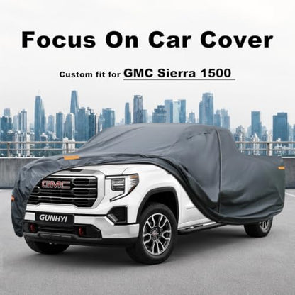 Premium Truck Cover Custom Fit GMC Sierra 1500 Crew Cab Short Bed (09 GMC / 9.06 GMC Sierra 1500 Crew Cab Short Bed)